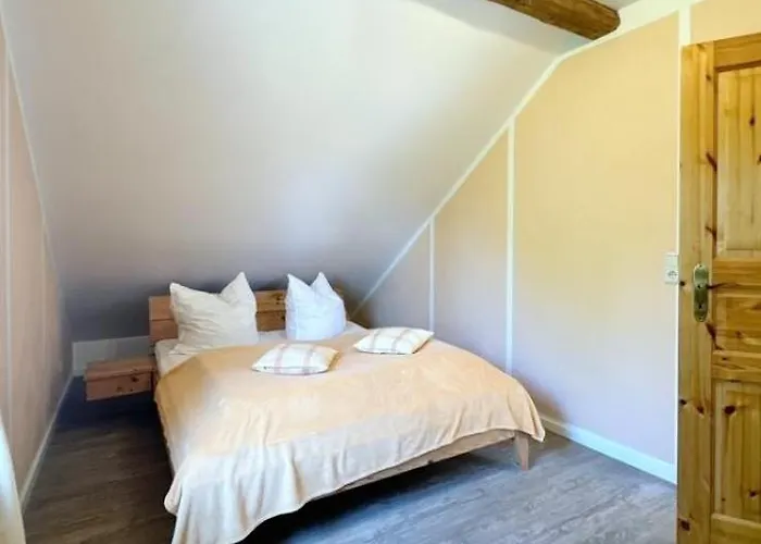 Dom wakacyjny Meeresstern Eingezaeunter Garten Waschmaschine Börgerende-Rethwisch